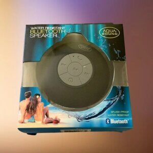 Aqua Sound bluetooth speaker water resistant - NWOT